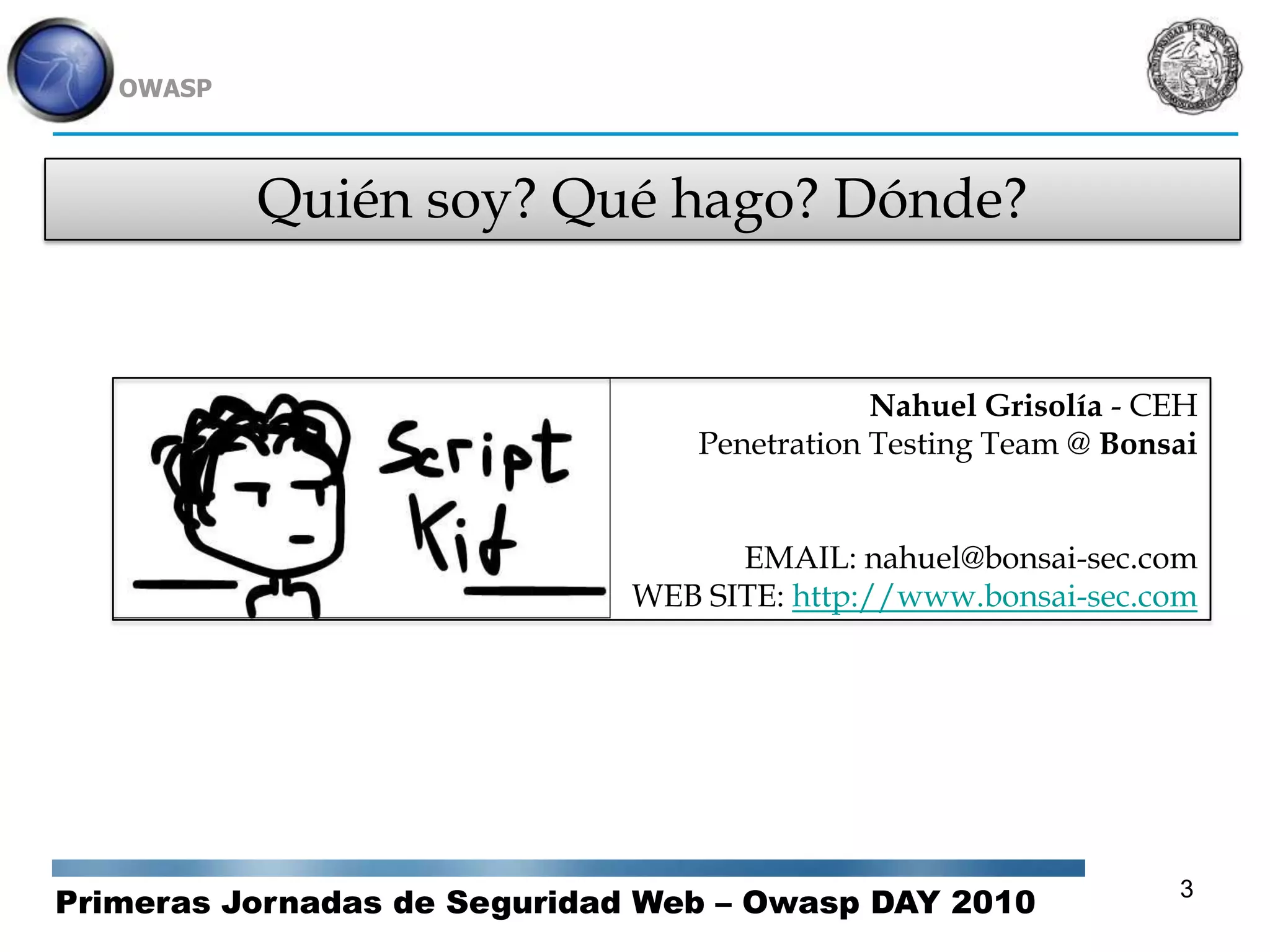 Fasesclave deun test de Intrusión