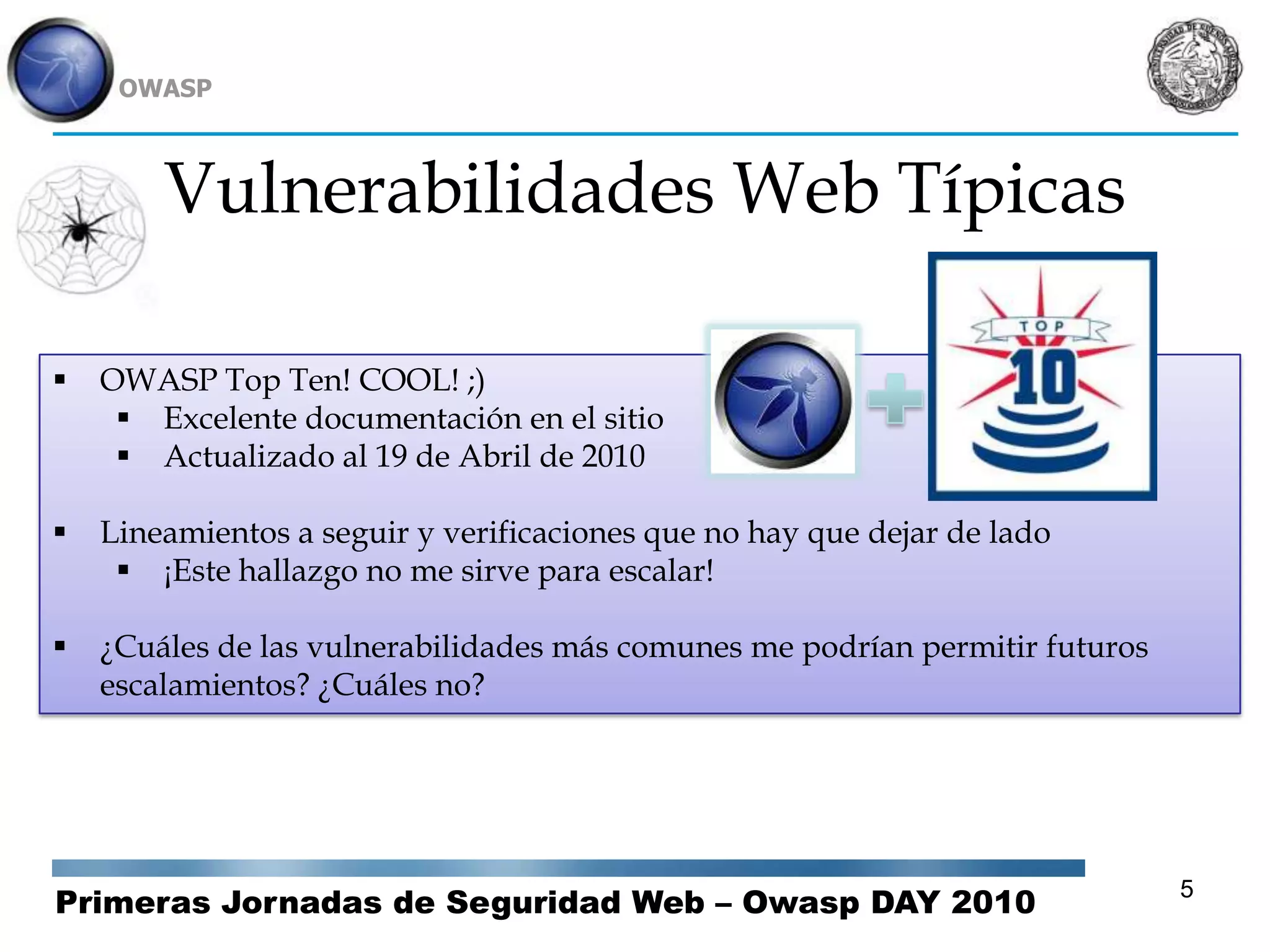 Técnicas de explotación básica