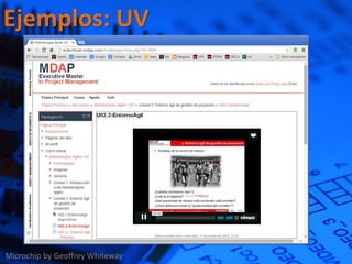 Ejemplos: UV
Microchip by Geoffrey Whiteway
 