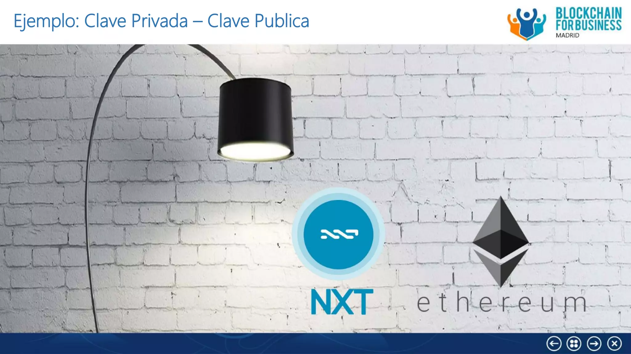 Ejemplo: Clave Privada – Clave Publica
 