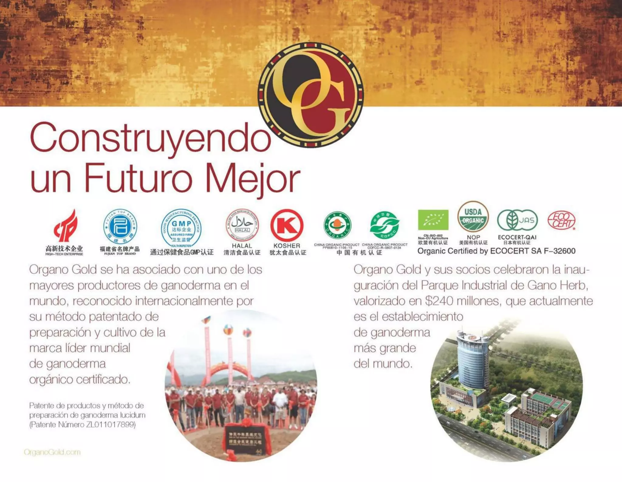 Presentación de Negocio Organo Gold
