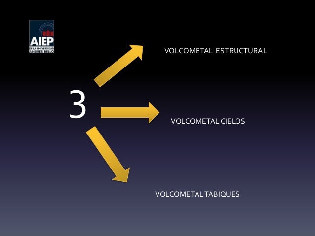 Presentación volcometal
