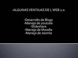 Uso de Java y php de forma constante.
