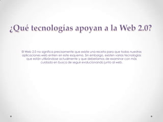 Presentación web2.0