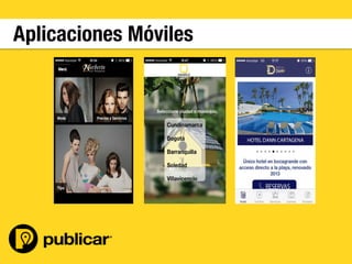 Aplicaciones Móviles
 