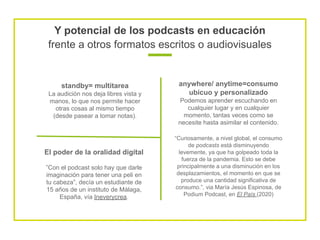 Seminario virtual "Vídeos y podcasts para humanizar la experiencia de estudiantes en línea" (#webinarsUNIA)