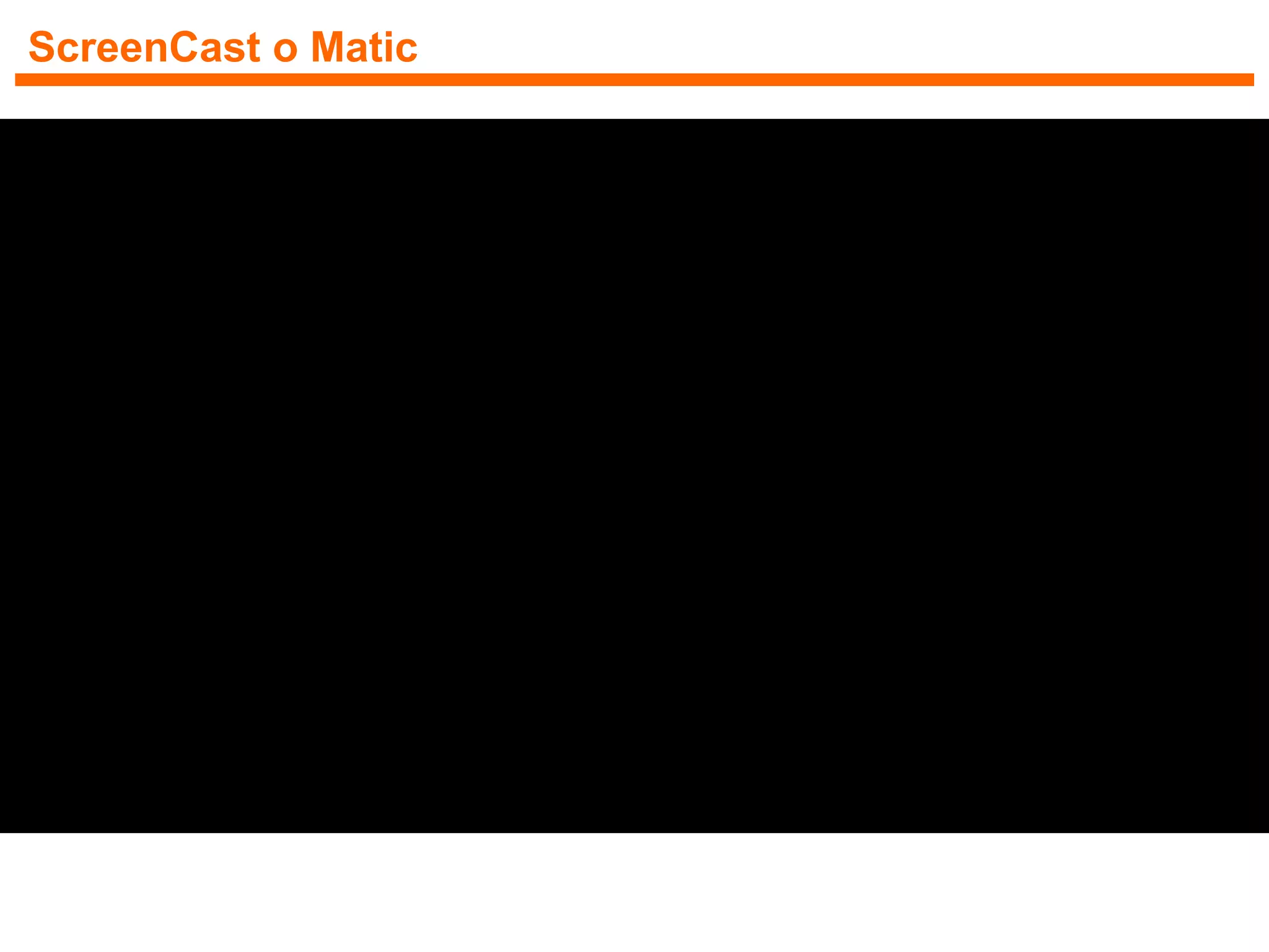 ScreenCast o Matic
 