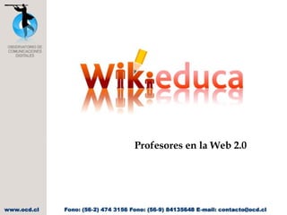 Profesores en la Web 2.0 