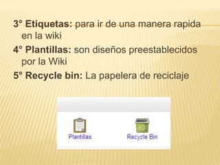 ADMINISTRAR WIKI(PERSONAS)1° Miembros: te indica el numero de miembros en tu Wiki2° Permisos: te indica si tu cuenta puede ser privada publica.3º Invitar personas: esta te permite invitar personas a unirte en tu wiki