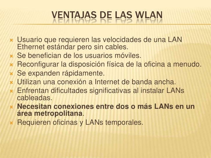 Lan Wlan Ventajas Y Desventajas vrogue.co