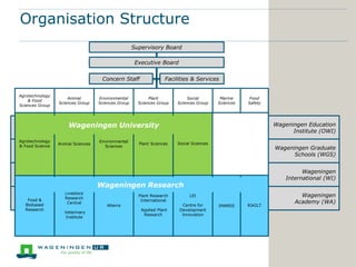 Wageningen UR in Latin America