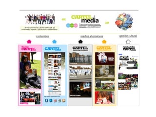 Presentacion y tarifas cartel urbano  revista y web 2012