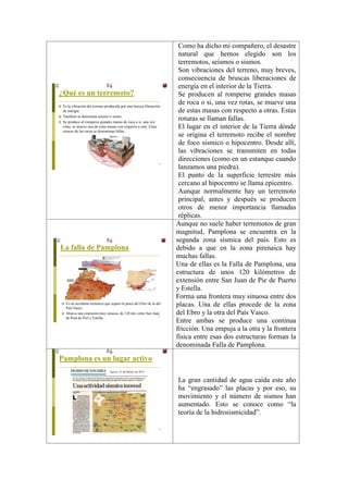 ¿Qué es un terremoto?




Es la vibración del terreno producida por una brusca liberación
de energía.
También se denomi...