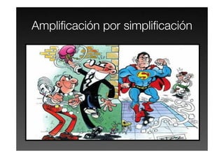 Amplificación por simplificación
 