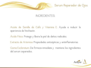 Presentación Skin Care Ardyss