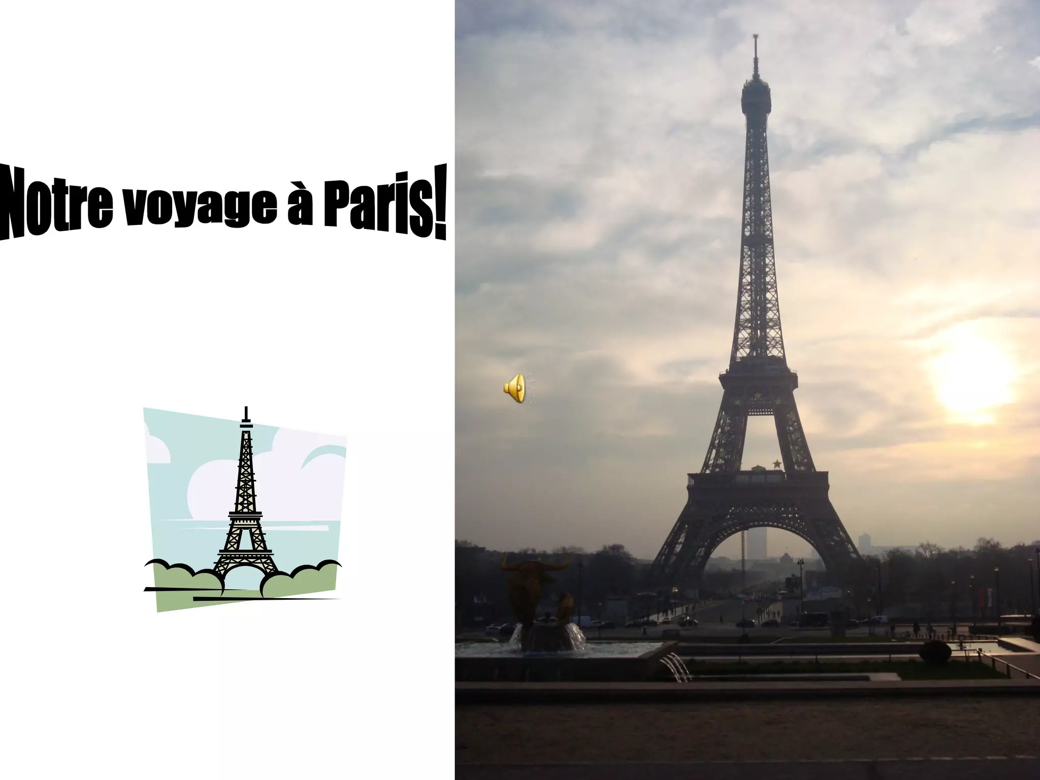 Notre voyage à Paris!