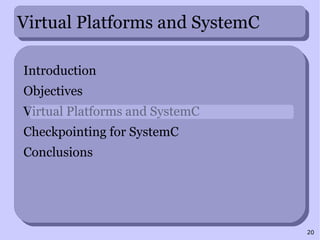 Introduction – Virtual Platforms 