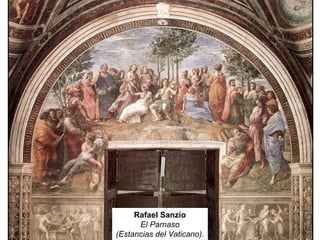 Rafael Sanzio
El Parnaso
(Estancias del Vaticano).
 