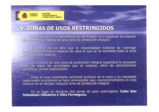 Presentacio Reserva Marina 7 Juliol