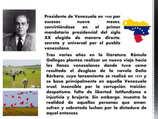 Presentación Romulo Gallego | PPTX