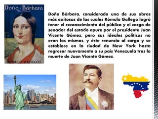 Presentación Romulo Gallego | PPTX