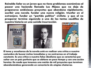 Presentación Romulo Gallego | PPTX