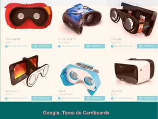 Google. Tipos de Cardboards
 