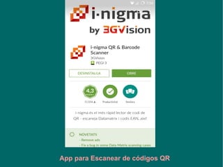 App para Escanear de códigos QR
 