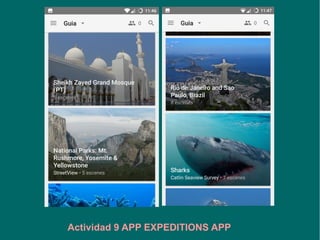 Actividad 9 APP EXPEDITIONS APP
 