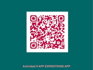 Actividad 9 APP EXPEDITIONS APP
 
