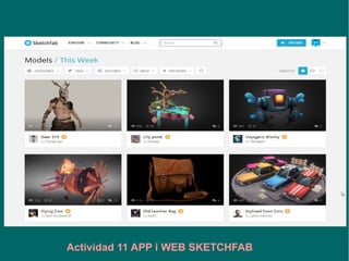 Actividad 11 APP i WEB SKETCHFAB
 