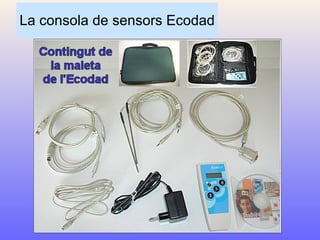 La consola de sensors Ecodad 