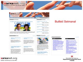Butlletí Setmanal
 