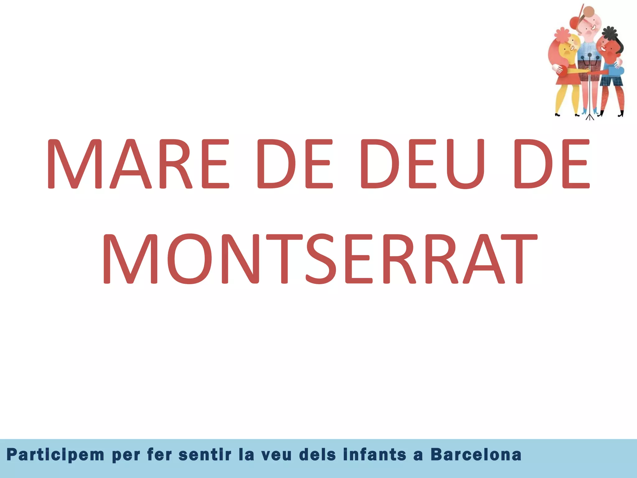 MARE DE DEU DE MONTSERRAT 