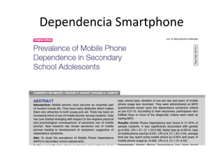 Dependencia	
  Smartphone	
  
 