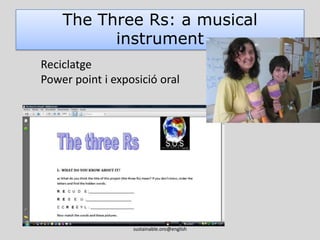 Organització Projecte sustainable.oro@english