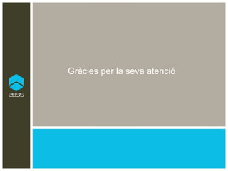 Gràcies per la seva atenció 