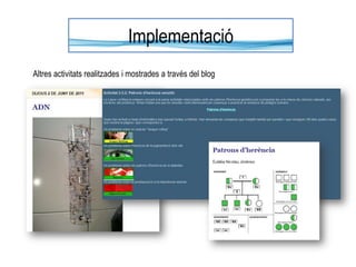 Proposta de tasques col·laboratives, en forma de caceres del tresor  i webquests, esquemes, línies de temps...