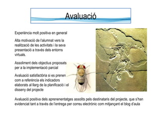 Publicació de tasques individuals o grupals.
