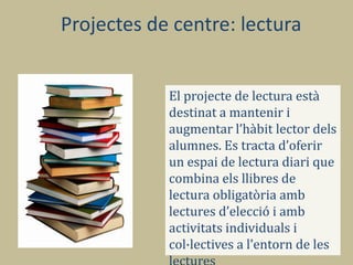 Projectes de centre: comunicacióhttp://verygurb.blogspot.com/El projecte de comunicació compta de moment amb una revista digital i tindrà continuïtat amb altres iniciatives en el proper curs