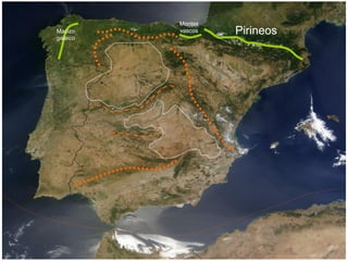 Macizo
galaico
Montes
vascos Pirineos
 