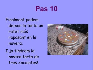 Fiquem la llet en un bol i anyadim un sobre de quallada. 