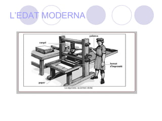 L’EDAT MODERNA
 