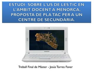 Treball Final de Màster - Jesús Torres Faner
 