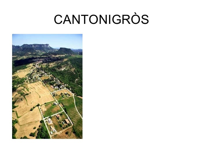 Resultado de imagen de cantonigros poble