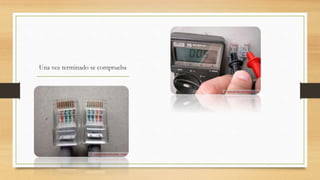 Una vez terminado se comprueba 
 