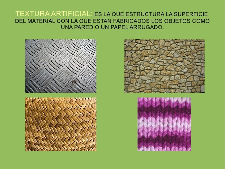 Presentacón texturas Presentacón texturas