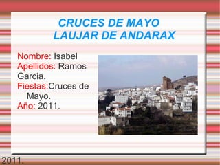 CRUCES DE MAYO  LAUJAR DE ANDARAX ,[object Object]
