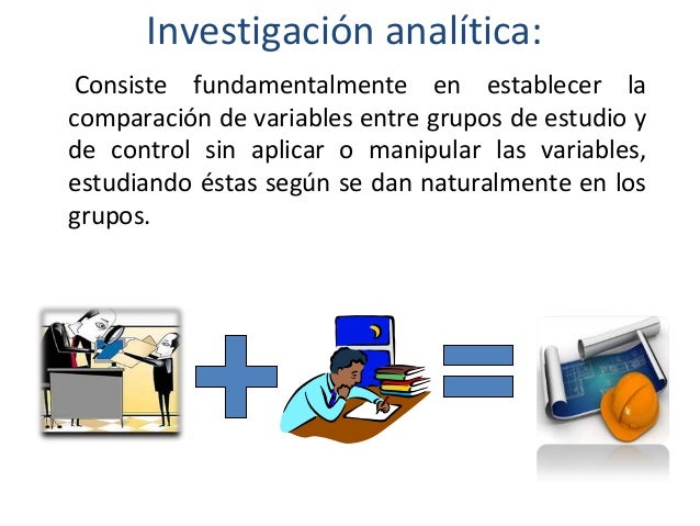 Resultado de imagen para investigacion analitica cuantitativa