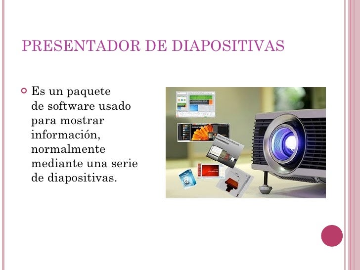 Resultado de imagen para para que sirven los presentadores de diapositivas